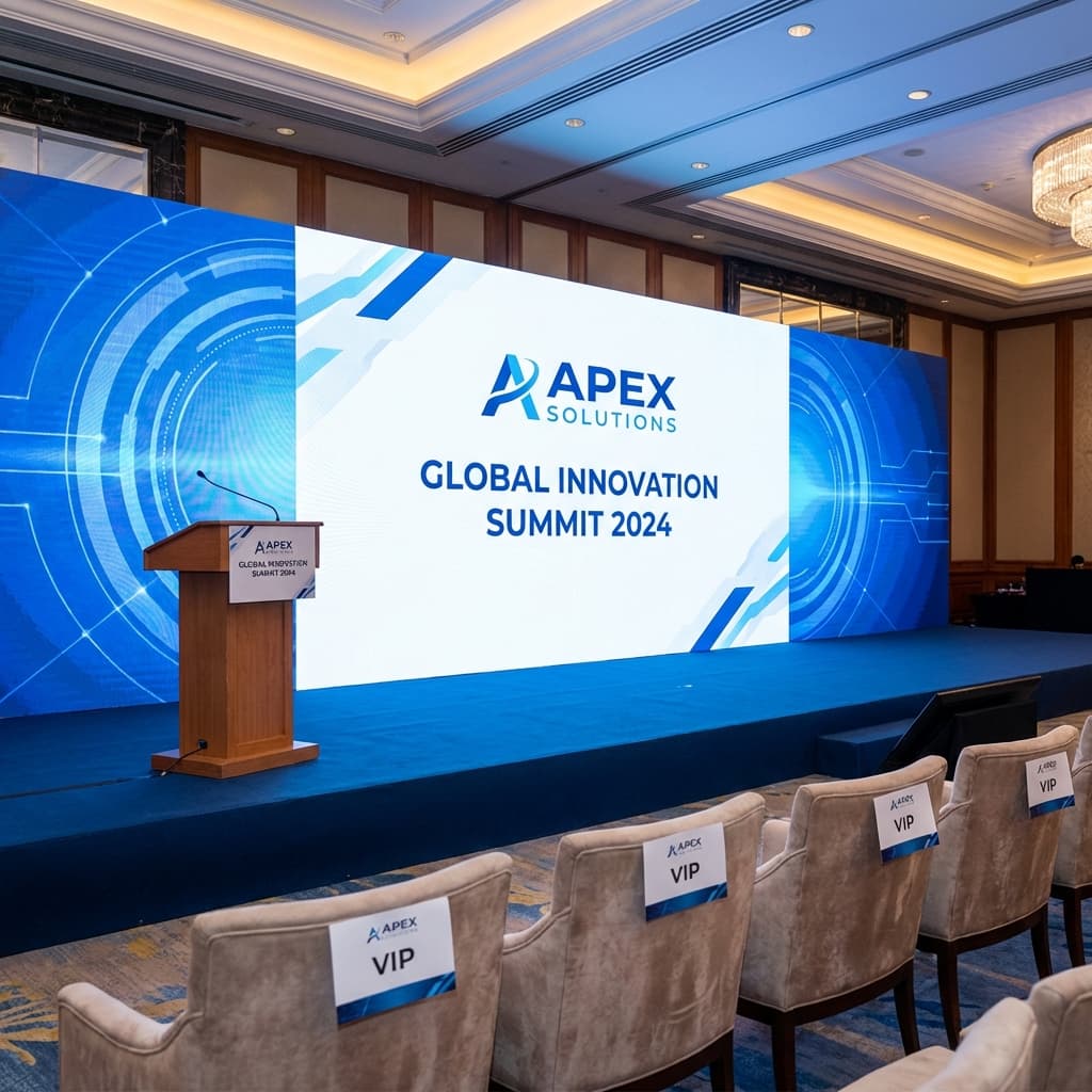 Corporate Event Setup